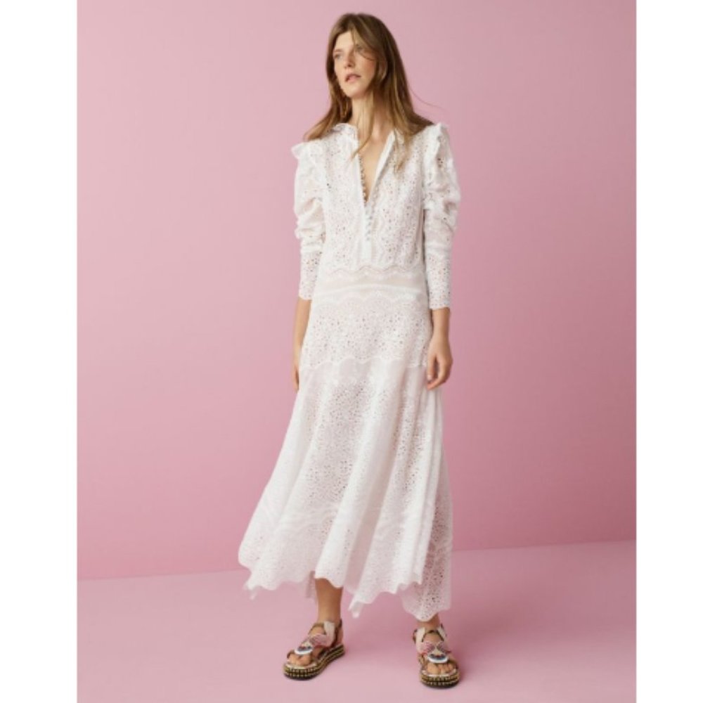 Rebecca Taylor Livy Eyelet Dress - New